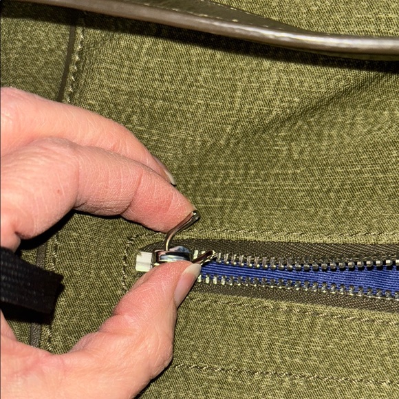 Olive Green Shoulder Bag - Picture 6 of 9